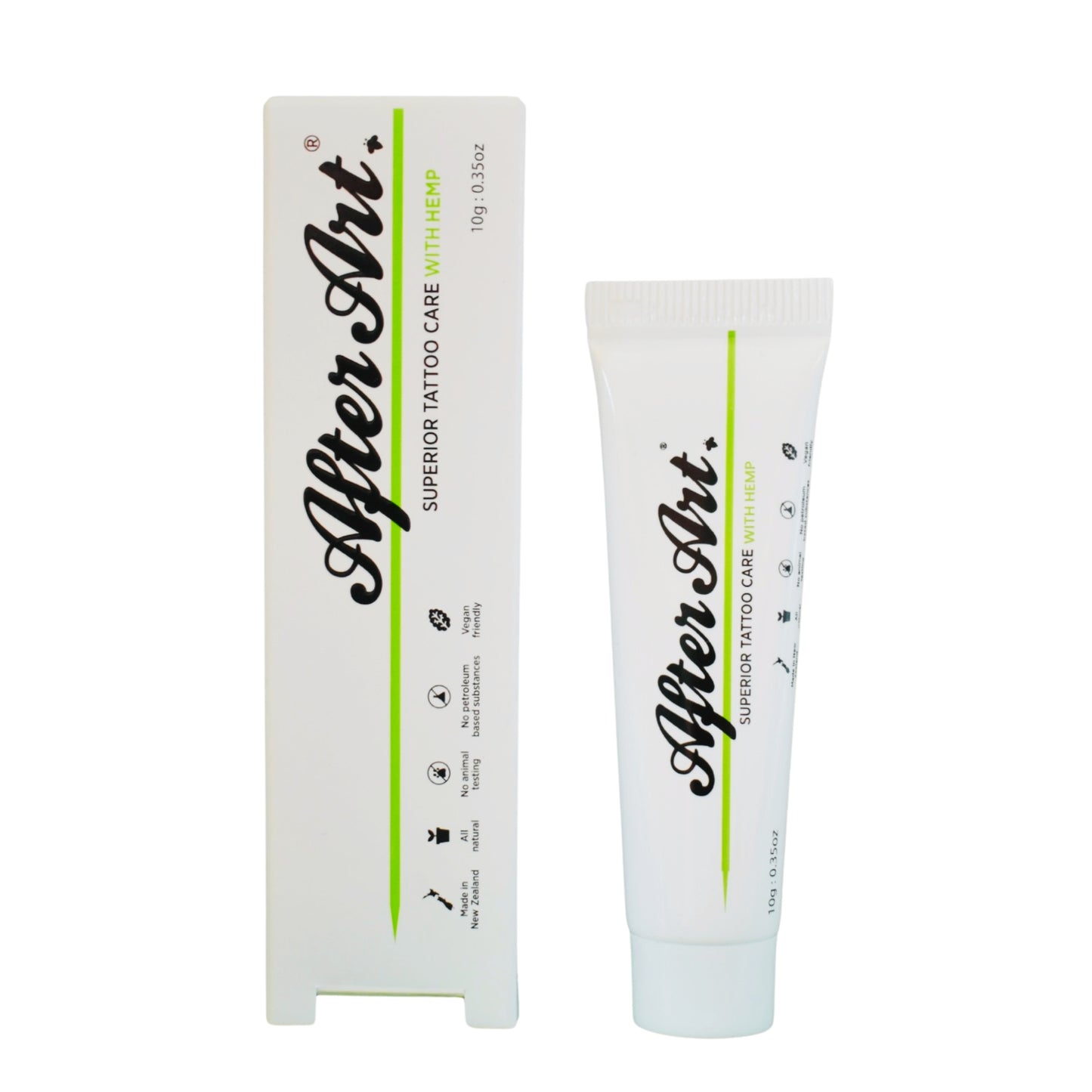 Tattoo Aftercare Cream With Hemp 0.35oz/10g Tube