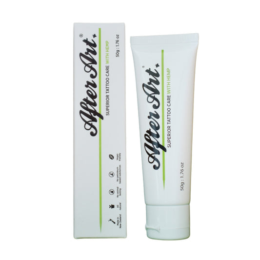 Tattoo Aftercare Cream With Hemp 1.76oz/50g Tube